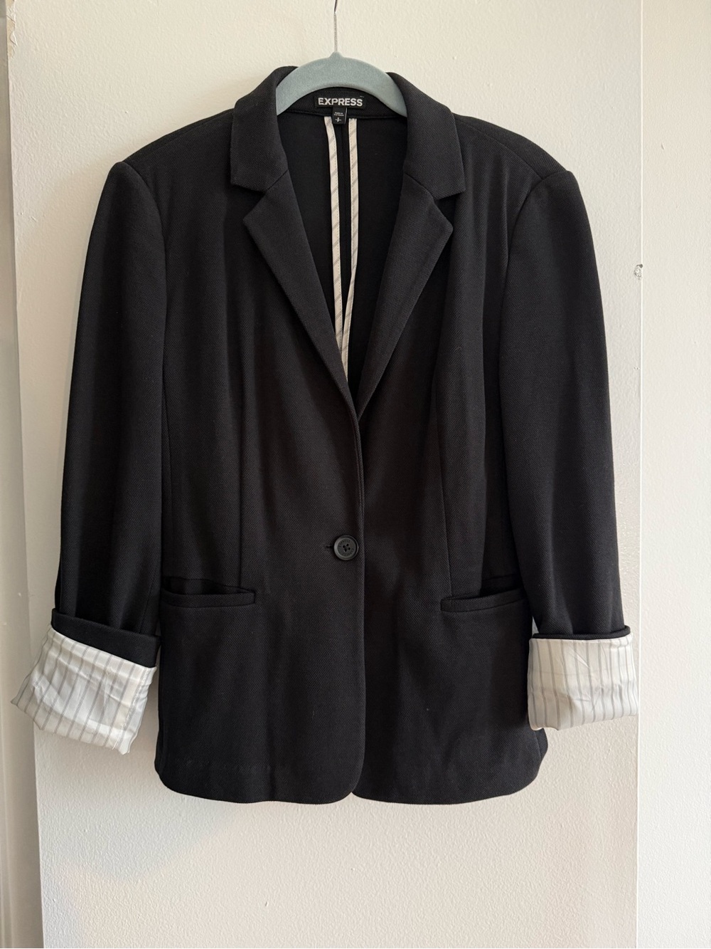 Express Women's Black Blazer; Size Small